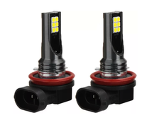 Set 2 Becuri LED Auto H11/H8 120W 12 LED-uri SMD 6000K - 1