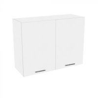 Corp suspendat 80 YANA, 2 usi, cu picurator, corp alb, fronturi alb, 80x30x60 cm - 1