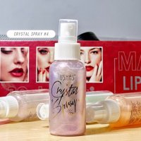 Spray iluminator de corp Ushas Crystal 04, 80 ml - 2