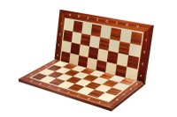 Tabla de sah pliabila - lemn no 5 - mahon - cu si fara notatie - 1