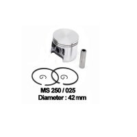 Piston Complet pentru Drujba Stihl MS 250 si 025, 42 mm - AIP - 1