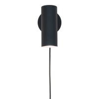 Aplica de perete Paris, Negru, 15x10x22 cm - Iluminare Eleganta - 1