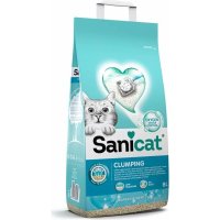 SANICAT Așternut Igienic pentru Pisici Clumping Marseille, Bentonită 8L, Neutralizare Mirosuri, Fără Praf - 1