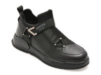 Ghete GRYXX negre, LN55, din piele naturala - 1