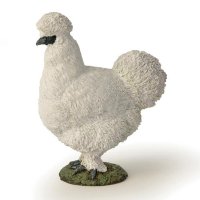 Figurina Papo Gaina de matase - Animale de la ferma - 1