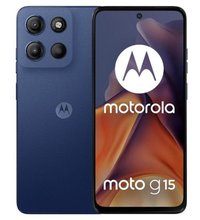 Motorola Moto G15 - Telefon Mobil Cu Procesor Mediatek Helio G81, Ecran 6.72inch, 8GB RAM, 128GB Stocare, Camera Duala 50+5MP, Wi-Fi, 4G, Dual Sim, Android (Albastru) - 1