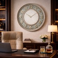Ceas de perete premium, 50 cm, design modern si elegant - 1