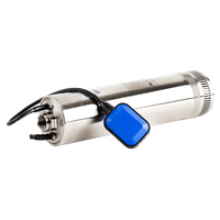 Pompa submersibila din inox, cu plutitor, 125SCM Gmax, 750W, 130 l/min, H ref. 43m - 4