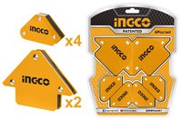 Set Suporturi Magnetice pentru Sudura 6pcs INGCO AMWH6001 - 2
