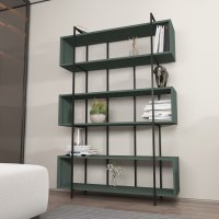Bibliotecă Bruti Verde 120x180x29.6 cm - 1