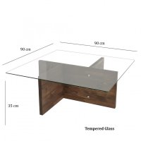 Masuta de Cafea Glory - Walnut - 8