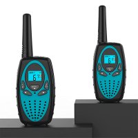 Set 2 statii Walkie Talkie Copii si Adulti, cu Raza Lunga de Actiune, Blocare taste, Sunet clar, Statie radio Camping - 6