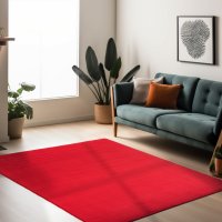 Covor Sky V1 Rosu 80 x 150cm - 1