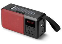 Boxa portabila cu incarcare Solara HF F6 conexiune bluetooth radio FM player mp3 USB/TF - 1