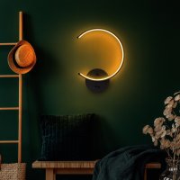 Aplica Moon - 13328 Negru - 2