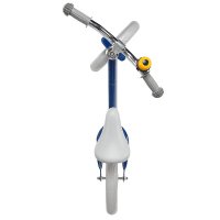 Bicicleta fara pedale Skiddou Nils Denim Bleumarin 12 inch - Cadru din aluminiu usor, scaun reglabil, roti din spuma EVA+PU - 4