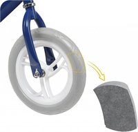 Bicicleta fara pedale Skiddou Nils Denim Bleumarin 12 inch - Cadru din aluminiu usor, scaun reglabil, roti din spuma EVA+PU - 9