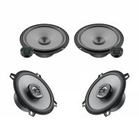 Pachet difuzoare auto Hertz Uno pentru Opel Astra G facelift 1998 - 2004 - 1