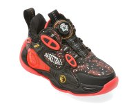 Pantofi sport SELECTION KIDS negri, W865, din piele ecologica - 1