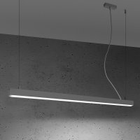 Lustra suspendata LED Pinne Gri 4000K 118x6x150 cm - 3