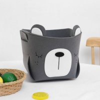 Cos de depozitare pentru jucarii Ecotoys OR92SZ Gri - 1