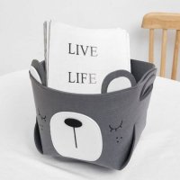 Cos de depozitare pentru jucarii Ecotoys OR92SZ Gri - 2