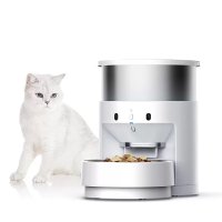 Dispenser automat hrana pentru caini si pisici PETKIT Fresh Element 3-5L, conectivitate WiFi, control prin aplicatie, bol din otel inoxidabil - 2