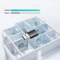 Adaptor Bluetooth UGREEN USB Bluetooth 5.0 Adapter CM390, USB A - 5