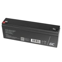 Acumulator plumb acid GreenCell 12V 2.3AH, terminal F1/T1, AGM18 - 2