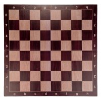Tabla de sah pliabila PVC - Imitatie lemn, 57 mm - Imperfect - 1