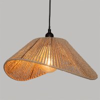 Lustra cu o singura lumina PWL-1212 E27 40W bej 45x40x17cm - 2