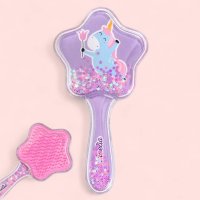 Martinelia Glittery Unicorn - perie de par mov - 1