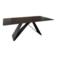 Masa, Mapele, Negru, 180x90x75 cm - 1