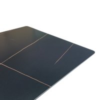Masa, Mapele, Negru, 180x90x75 cm - 5