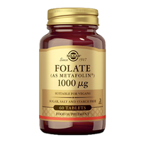 Solgar Folate, acid folic 1000 ug, 60 tablete - 1
