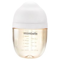 Biberon Anticolici Mombella Brest-Like 210ml cu Tetina M Flux Mediu din PPSU Ivory - 1