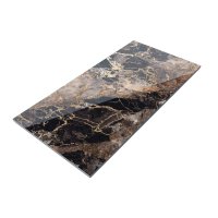 Gresie portelanata Toscana Gold Insert, 60 x 120 cm, lucioasa, rectificata, aspect marmura, interior si exterior - 6