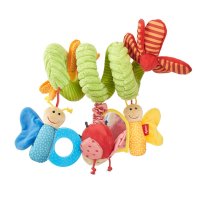 Jucarie interactiva pentru bebelusi Fluturas si prieteni Sigikid - 6