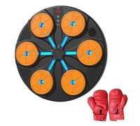 Aparat de box inteligent cu muzica si lumini LED pentru antrenamente acasa - 1