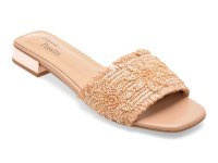 Papuci FLAVIA PASSINI bej, 9151, din material textil - 1