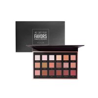 Trusa Farduri Pleoape Focallure We Care Your Favors, 02 Neutrals - 18 Nuante - 8