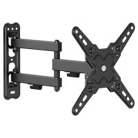 Suport Perete Cabletech UCH0195-1 pentru Televizoare de 13-43 Inch, Capacitate 20 Kg, Negru - 1