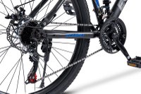 Bicicleta MTB Full-Suspension E-Carpat E2760A NegruGriAlbastru, roti 27.5 inch, inaltime utilizator 160-175 cm, greutate suportata 100 kg - 6