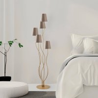 Lampadar Bonibon Auriu 44x44x160 cm - 1
