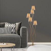Lampadar Bonibon Auriu 44x44x160 cm - 2