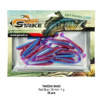 Shad Fast Strike Takeda Shad Red Blue 05, 5 cm, 1 g, 20 bucati - 3