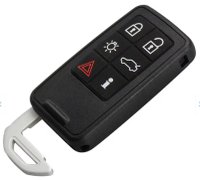 Carcasa cheie auto Techstar pentru Volvo cu 6 butoane, compatibila cu S60, S80, V70, XC60, XC70 - 1