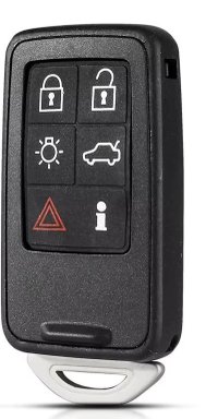 Carcasa cheie auto Techstar pentru Volvo cu 6 butoane, compatibila cu S60, S80, V70, XC60, XC70 - 5