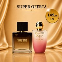 Pachet 2 parfumuri, Scandal femei si Smoky Vanilla by Patric, 100ml - 1