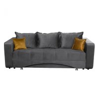 Canapea ROYAL M extensibila, 3 locuri, cu arcuri si lada depozitare, 230x105x80 cm - 1